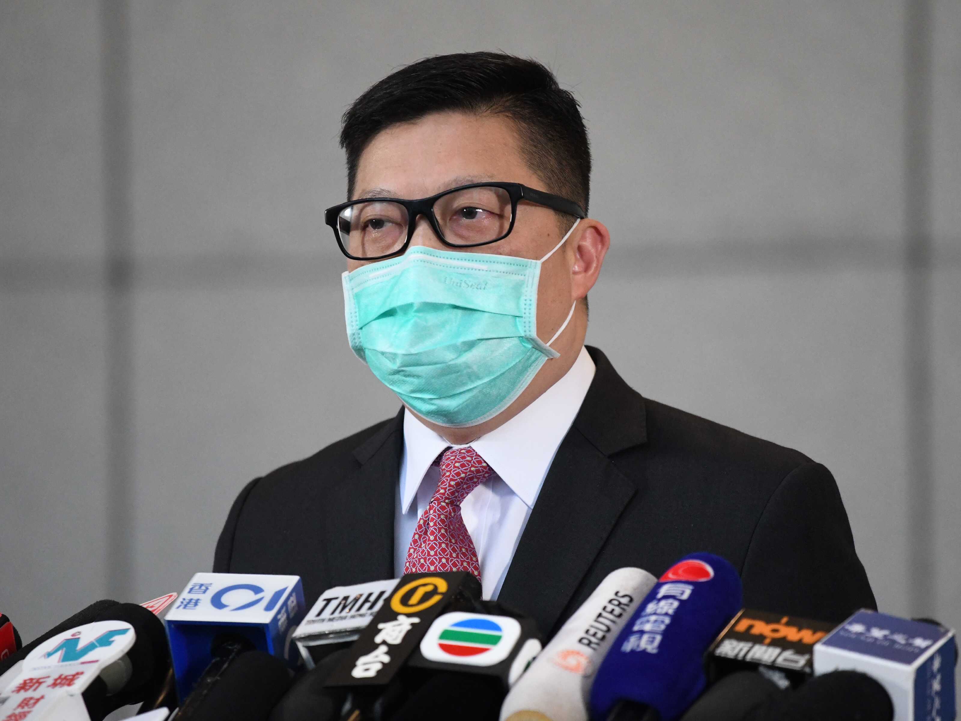 被拒出席九龍城區會會議 鄧炳強：反對派憂謊言被道破