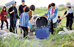 學生大生圍落塘親源野賞藝術