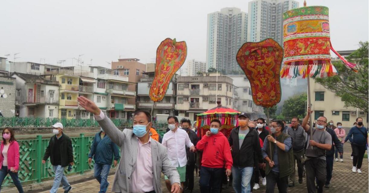 粉嶺圍太平洪朝祈逐疫