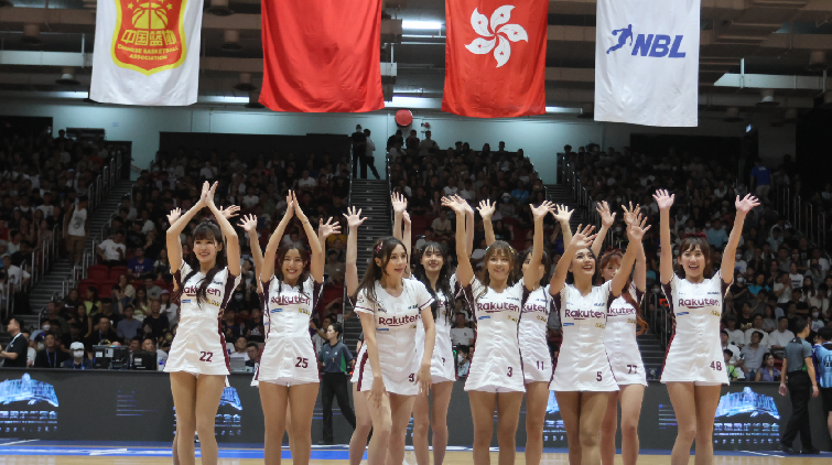 有片 | NBL揭幕戰 樂天女孩舞蹈表演夠精彩