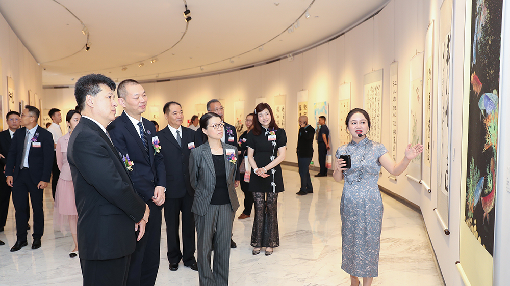 第四屆深港警察書畫聯展深圳站隆重開幕