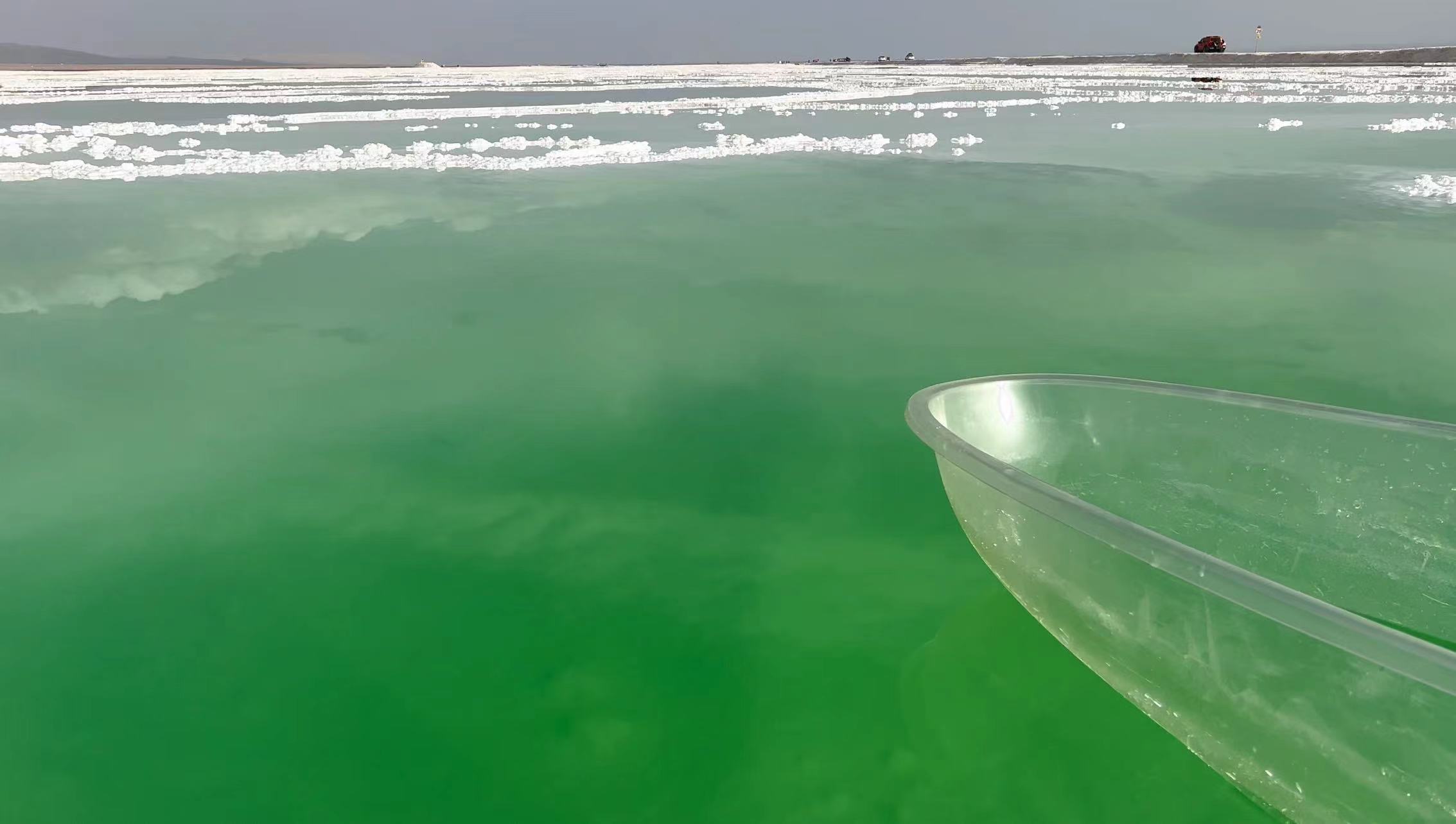 茫崖翡翠湖：遺落青海的人間瑤池