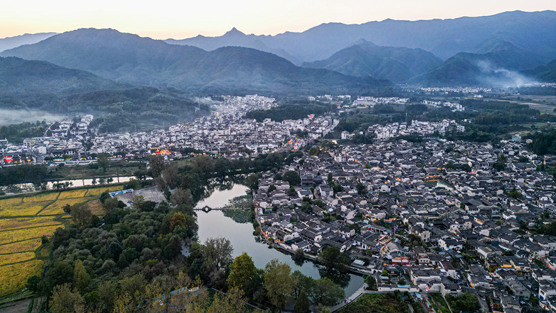 安徽黟縣：村落徽州 和美勝景