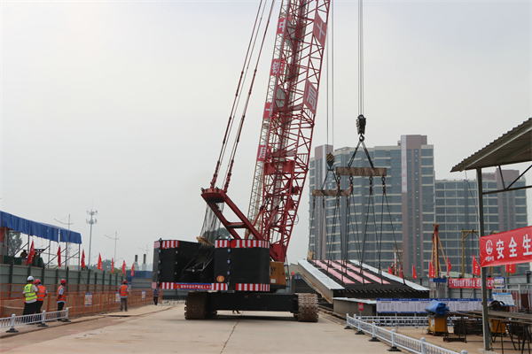 廣州地鐵八號線北延段支線首座車站進入主體結構施工階段