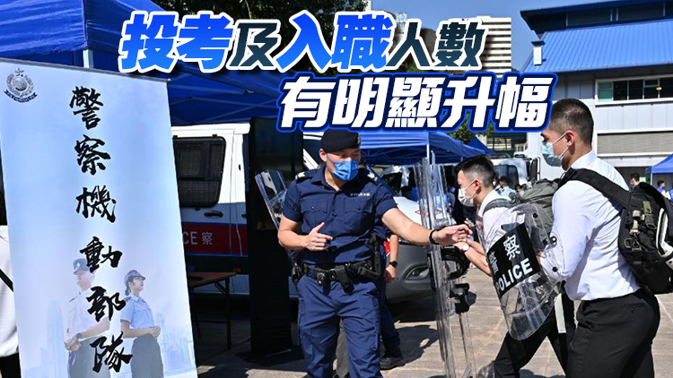 警察招募體驗日1600人報名 去年共500多人投身警員