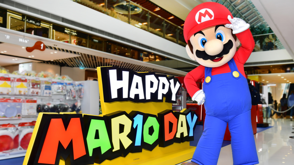 ​【玩樂】「HAPPY MAR10 DAY」：瑪利歐主題體驗區進駐沙田