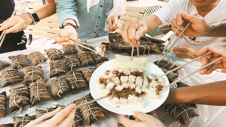 自家枕頭糉 保存客家味