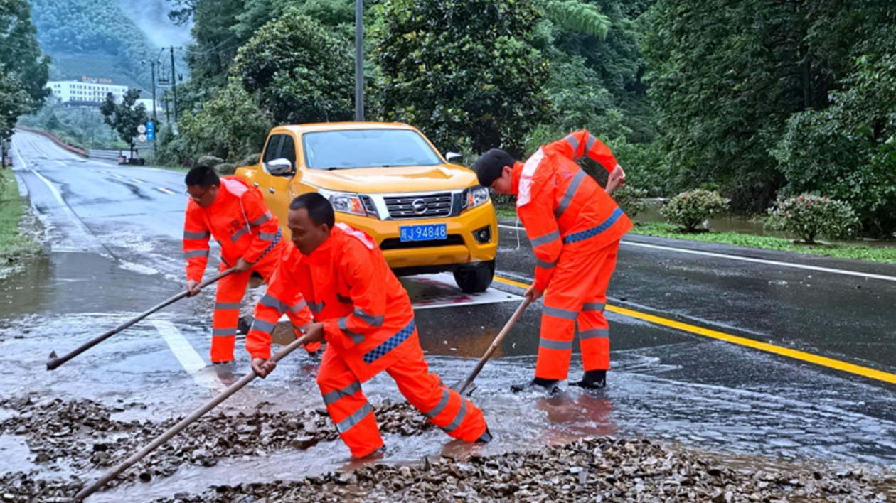 【黃山防汛救災見聞錄】休寧縣：衝鋒一線  當好風雨「守護人」