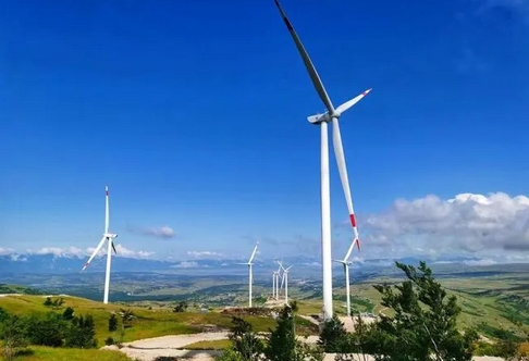 中企在波黑投建的首個風電項目併網發電 